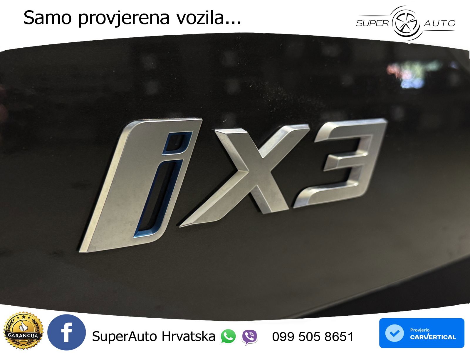 BMW iX3 80 kWh (286 KS)