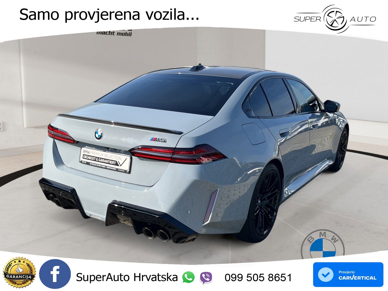 BMW M5 4.4 V8 (727 KS) xDrive Steptronic ACC+HEAD+4xGR SJED+360+PANO