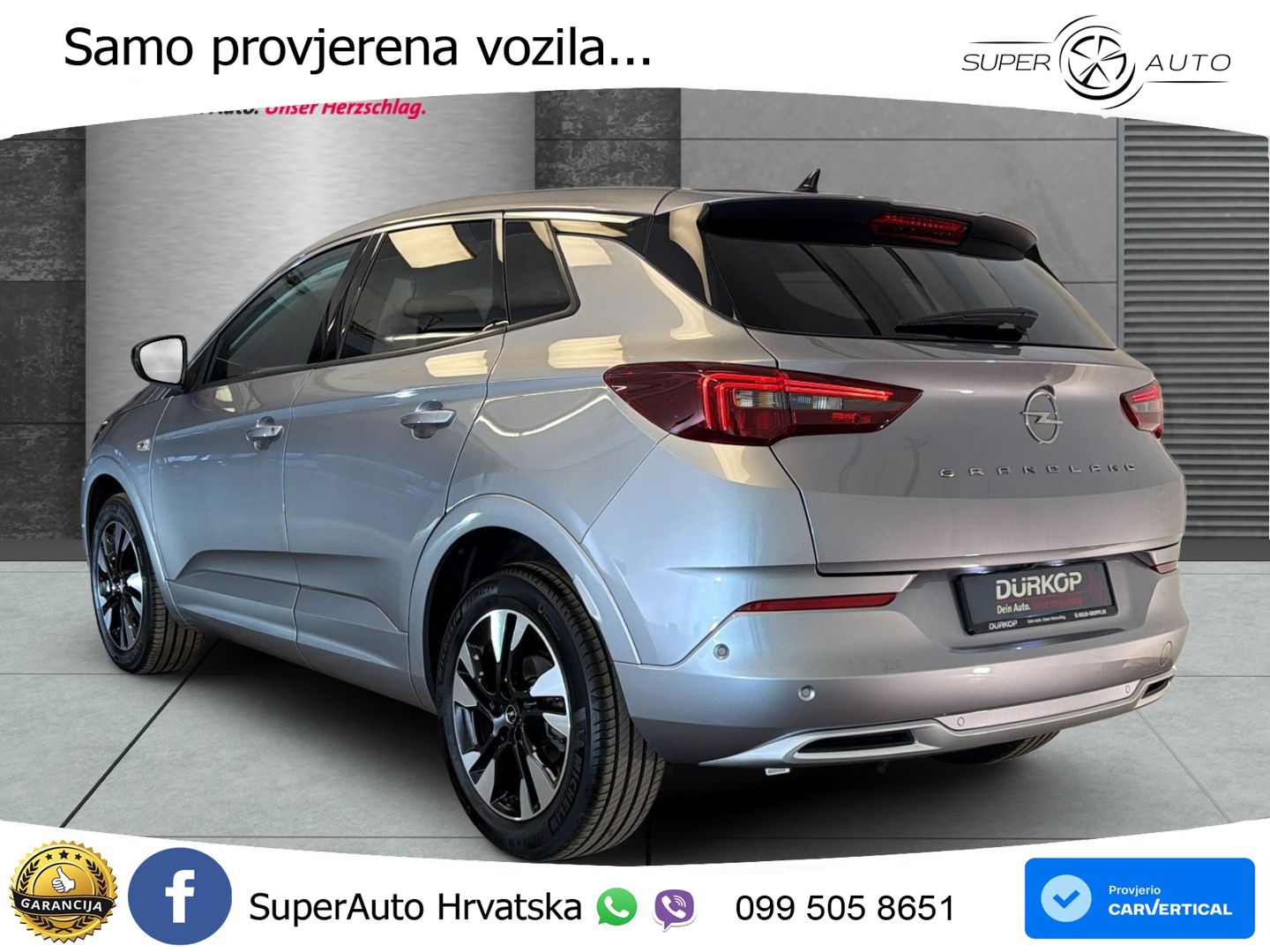 Opel Grandland 1.2i Turbo (130 KS) Automatic Elegance LED+GR SJED+ACC