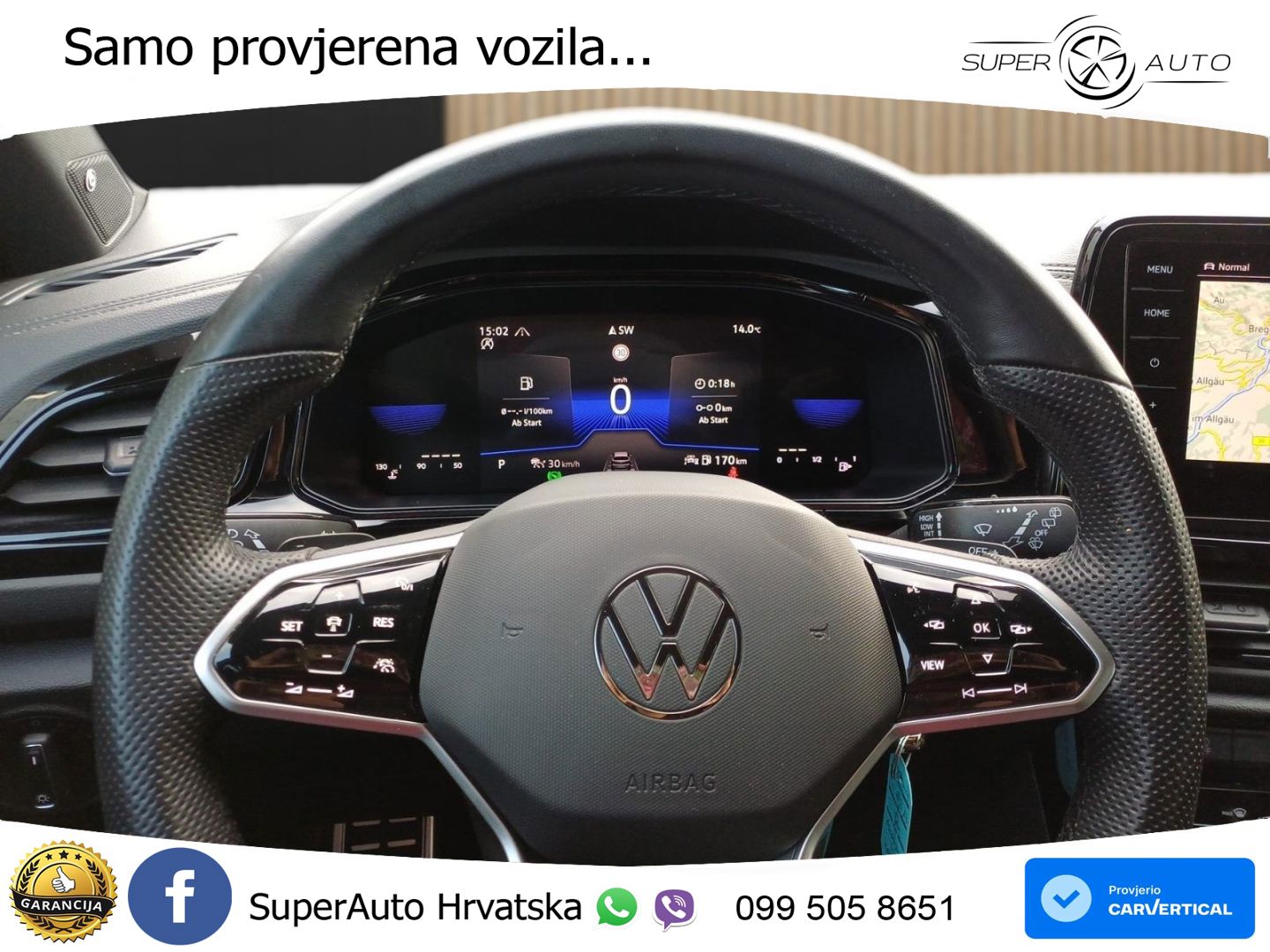 Volkswagen T-Roc 2.0 TSI (190 KS) 4M DSG R-Line LED+GR SJED+ACC