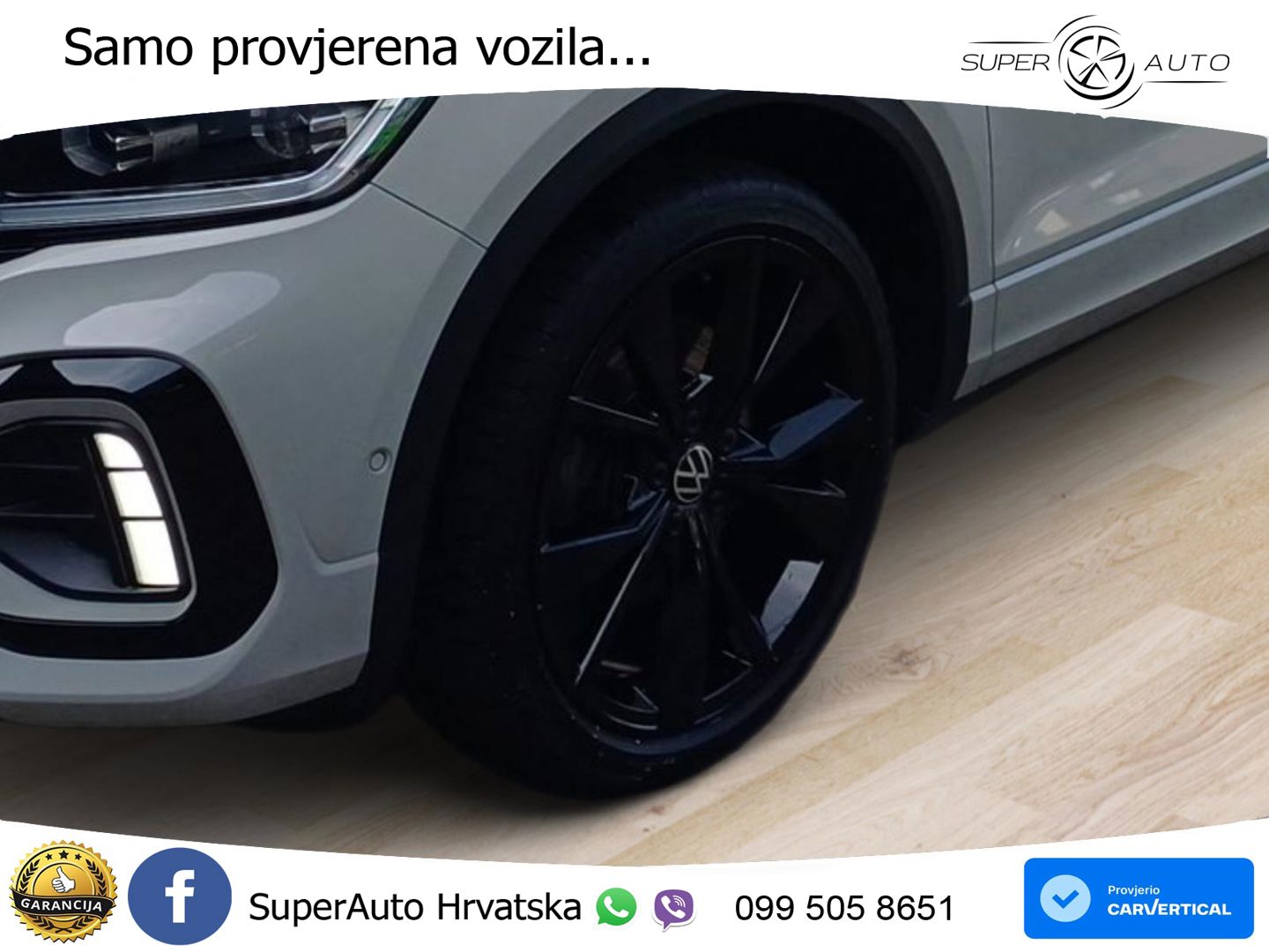 Volkswagen T-Roc 2.0 TSI (190 KS) 4M DSG R-Line LED+GR SJED+ACC