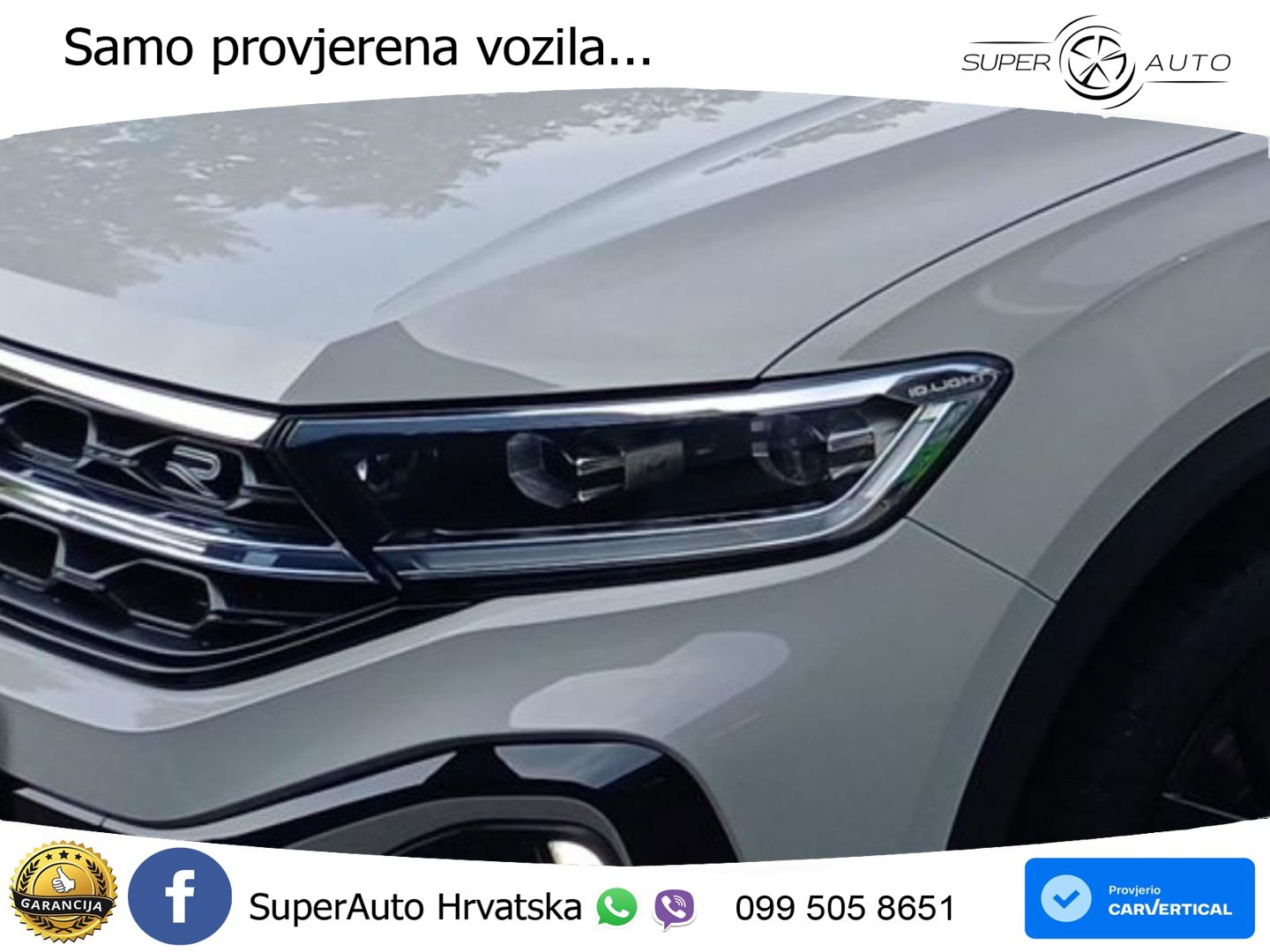 Volkswagen T-Roc 2.0 TSI (190 KS) 4M DSG R-Line LED+GR SJED+ACC