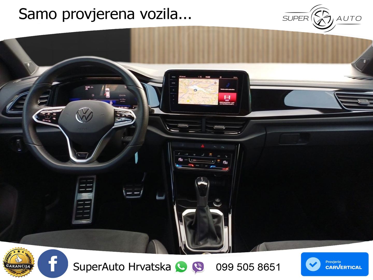 Volkswagen T-Roc 2.0 TSI (190 KS) 4M DSG R-Line LED+GR SJED+ACC