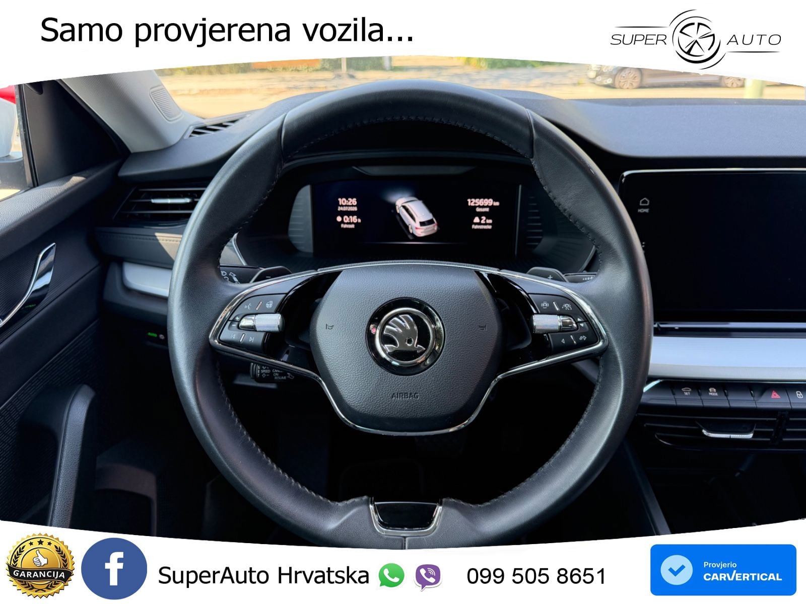 Škoda Octavia Combi 2.0 TDI (150 KS) 4x4 DSG LED+GR SJED+ACC