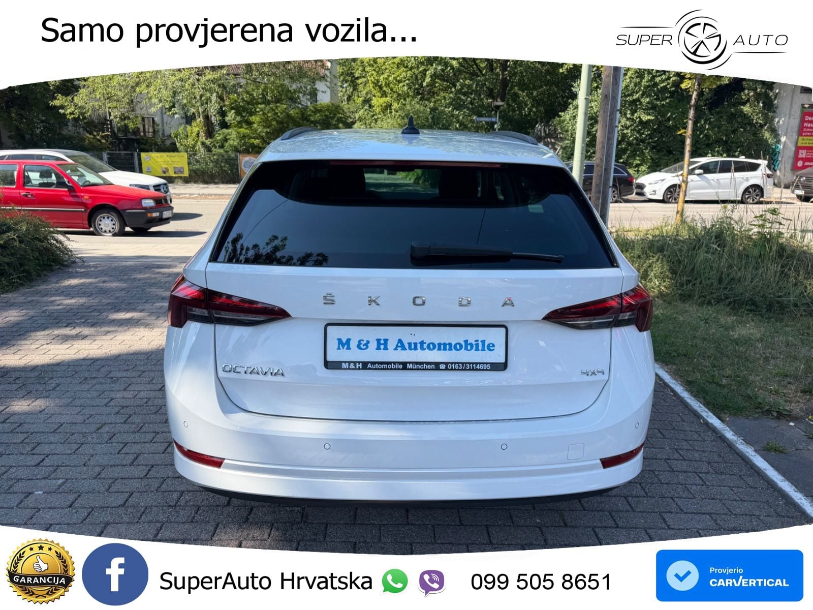 Škoda Octavia Combi 2.0 TDI (150 KS) 4x4 DSG LED+GR SJED+ACC