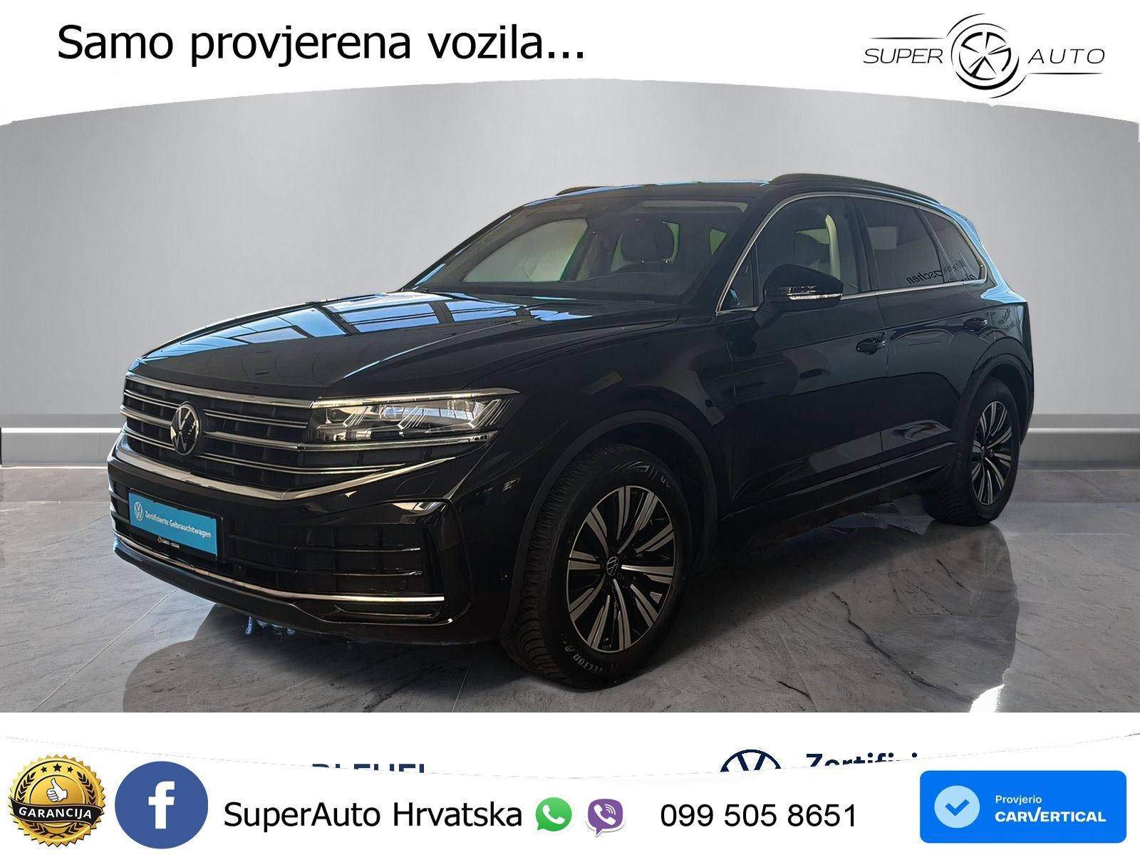 Volkswagen Touareg 3.0 V6 TDI (231 KS) 4MOTION Tiptronic ZRAČNI+ACC+GR SJED+KAM+PANO