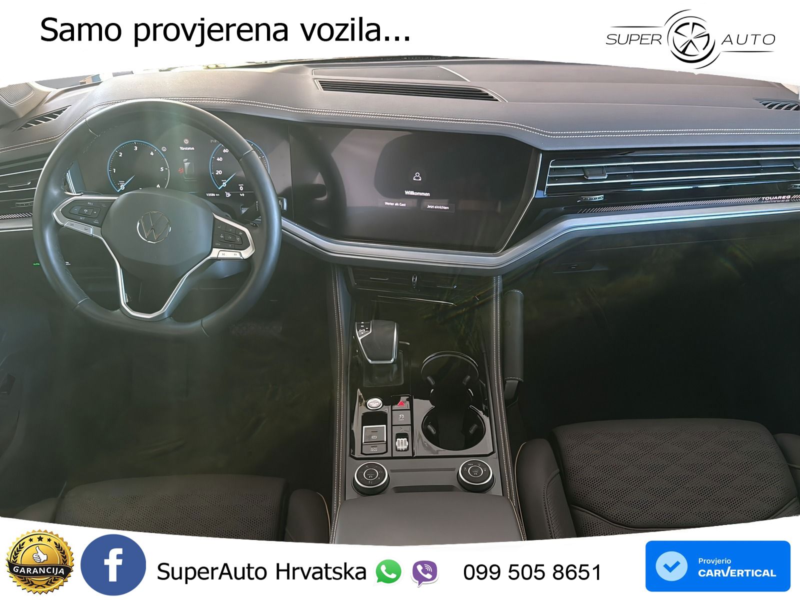 Volkswagen Touareg 3.0 V6 TDI (231 KS) 4MOTION Tiptronic ZRAČNI+ACC+GR SJED+KAM+PANO