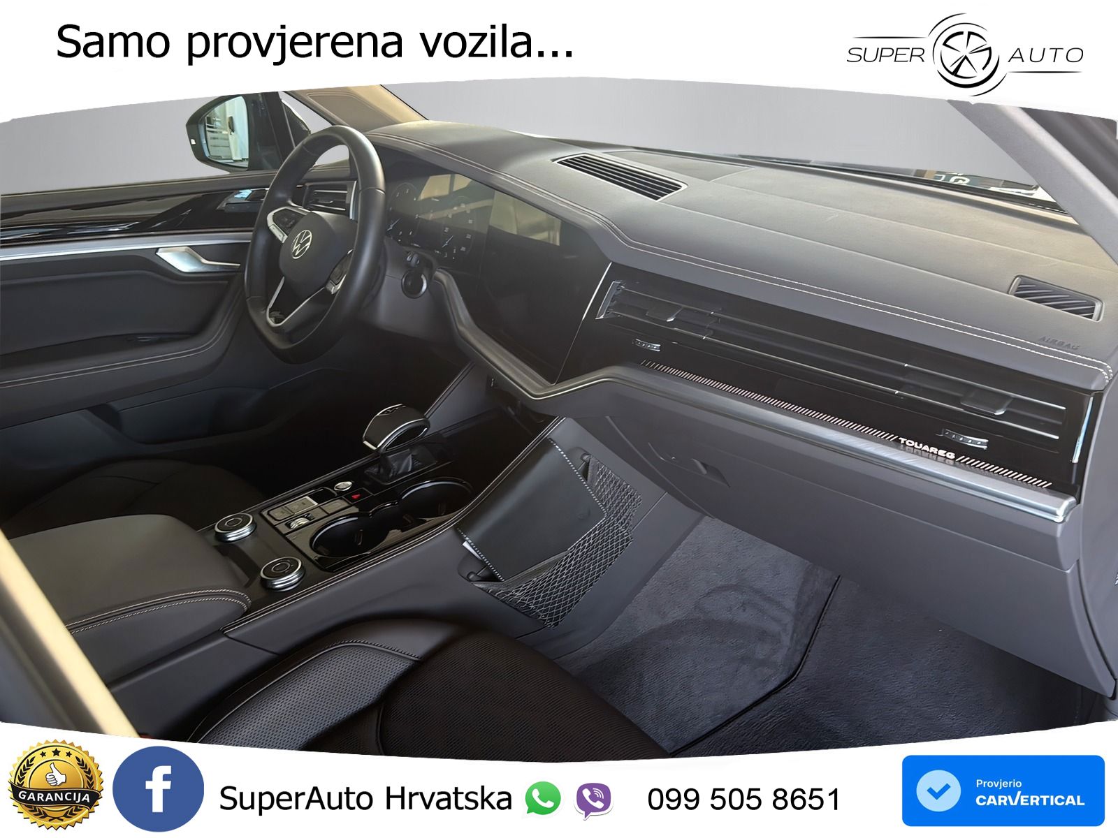 Volkswagen Touareg 3.0 V6 TDI (231 KS) 4MOTION Tiptronic ZRAČNI+ACC+GR SJED+KAM+PANO
