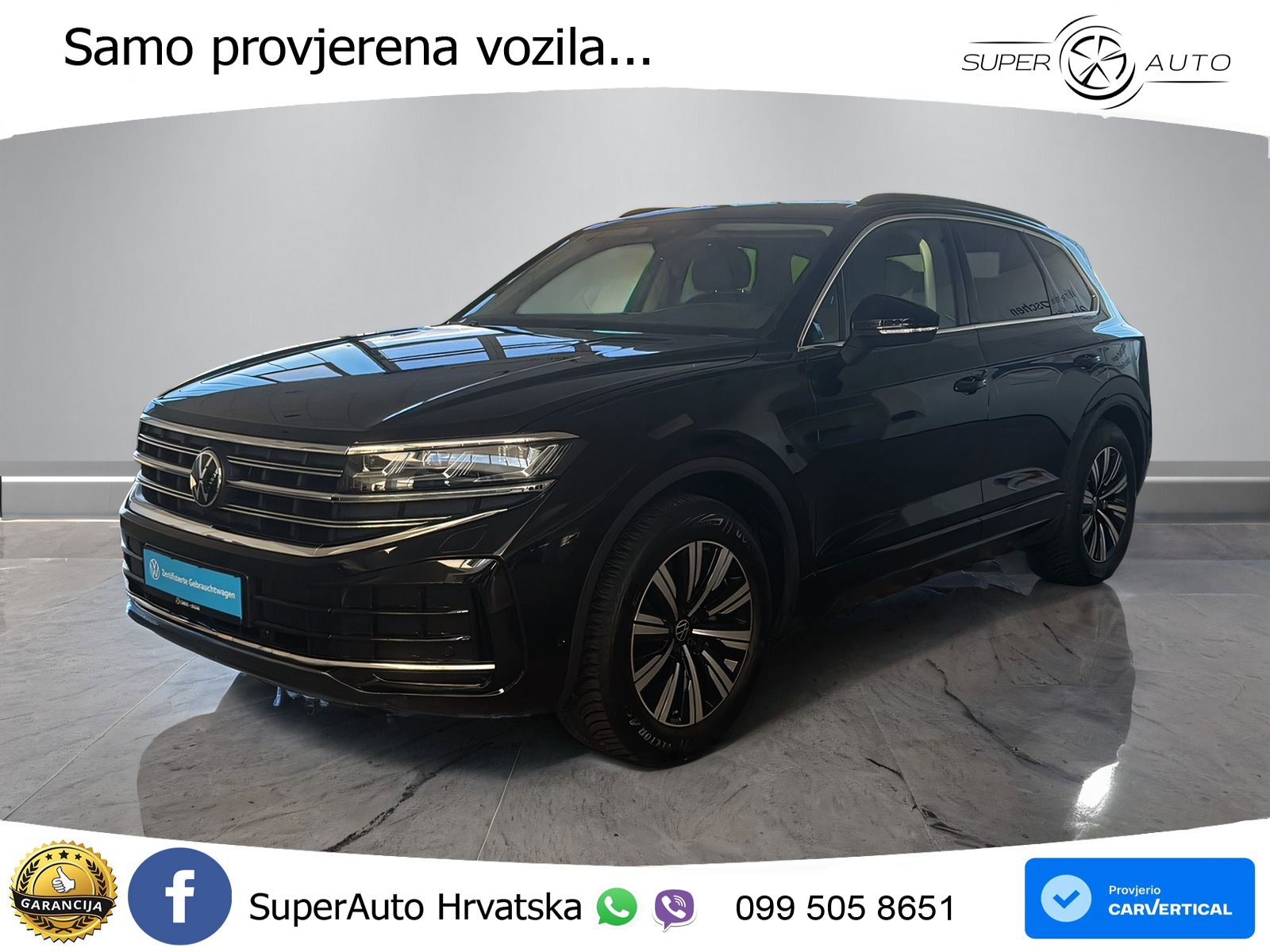 Volkswagen Touareg 3.0 V6 TDI (231 KS) 4MOTION Tiptronic ZRAČNI+ACC+GR SJED+KAM+PANO
