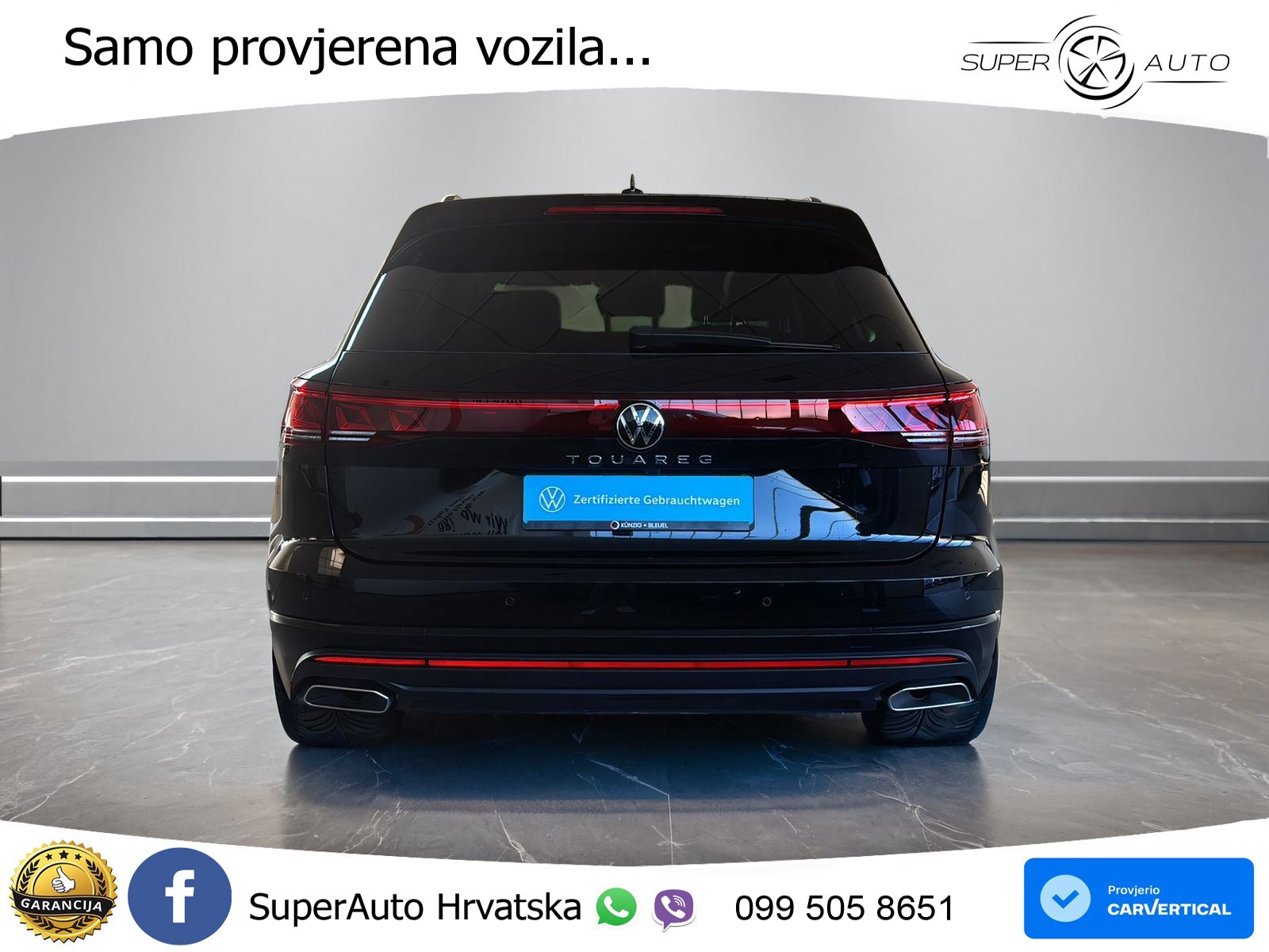 Volkswagen Touareg 3.0 V6 TDI (231 KS) 4MOTION Tiptronic ZRAČNI+ACC+GR SJED+KAM+PANO