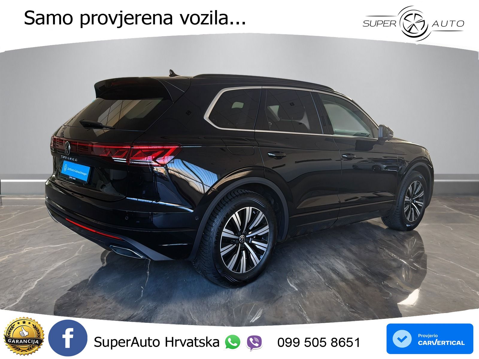 Volkswagen Touareg 3.0 V6 TDI (231 KS) 4MOTION Tiptronic ZRAČNI+ACC+GR SJED+KAM+PANO