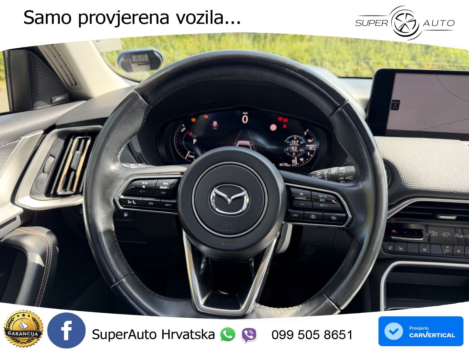 Mazda CX-60 2.5 e-Skyactiv (328 KS) AWD Automatic ACC+HEAD+4xGR SJED+360+PANO