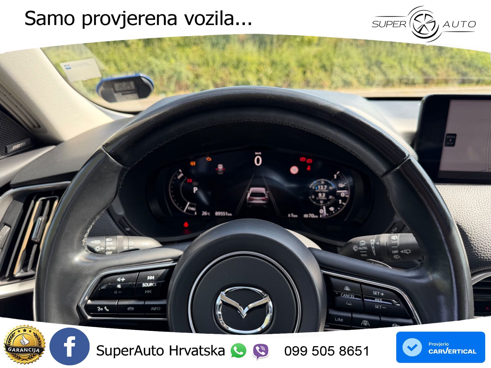 Mazda CX-60 2.5 e-Skyactiv (328 KS) AWD Automatic ACC+HEAD+4xGR SJED+360+PANO