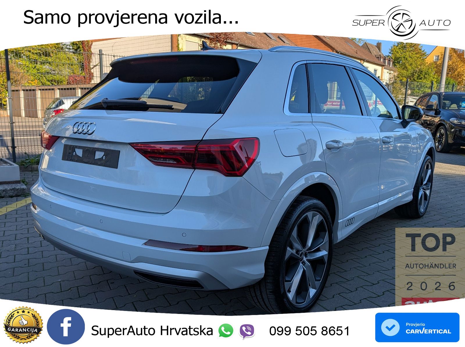 Audi Q3 2.0 TDI (150 KS) S tronic S line LED+GR SJED+ACC