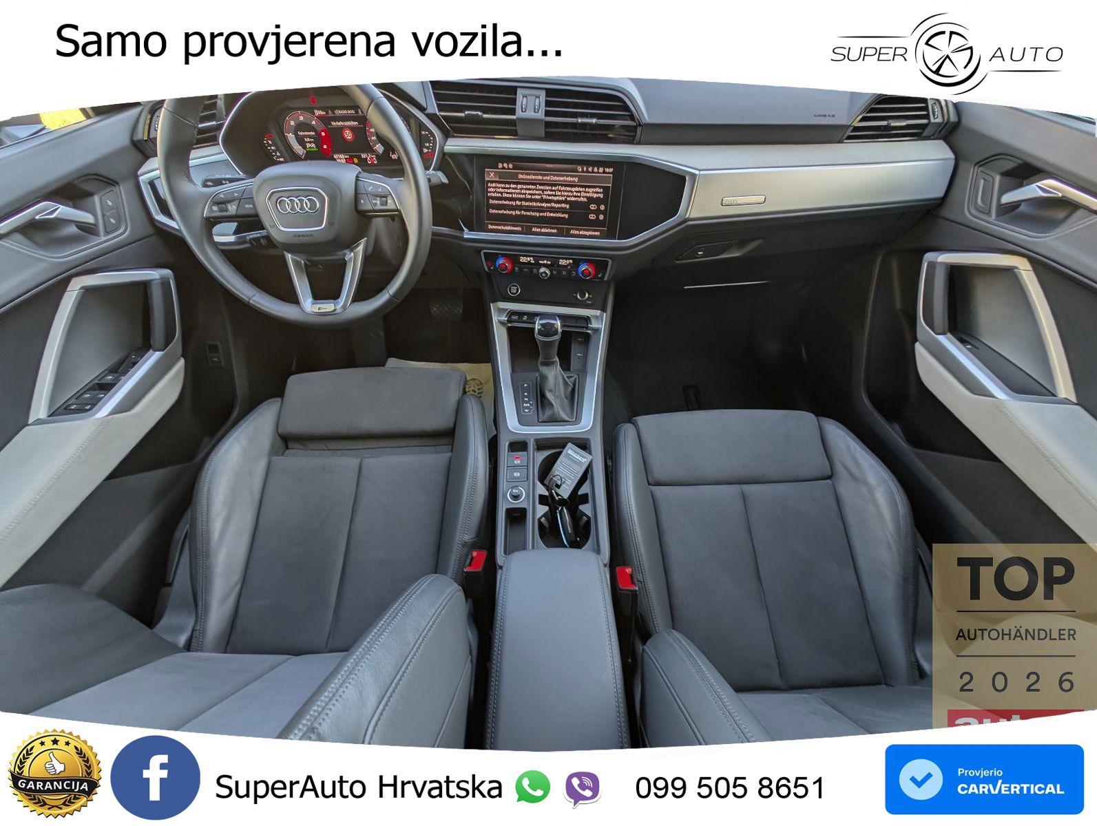 Audi Q3 2.0 TDI (150 KS) S tronic S line LED+GR SJED+ACC