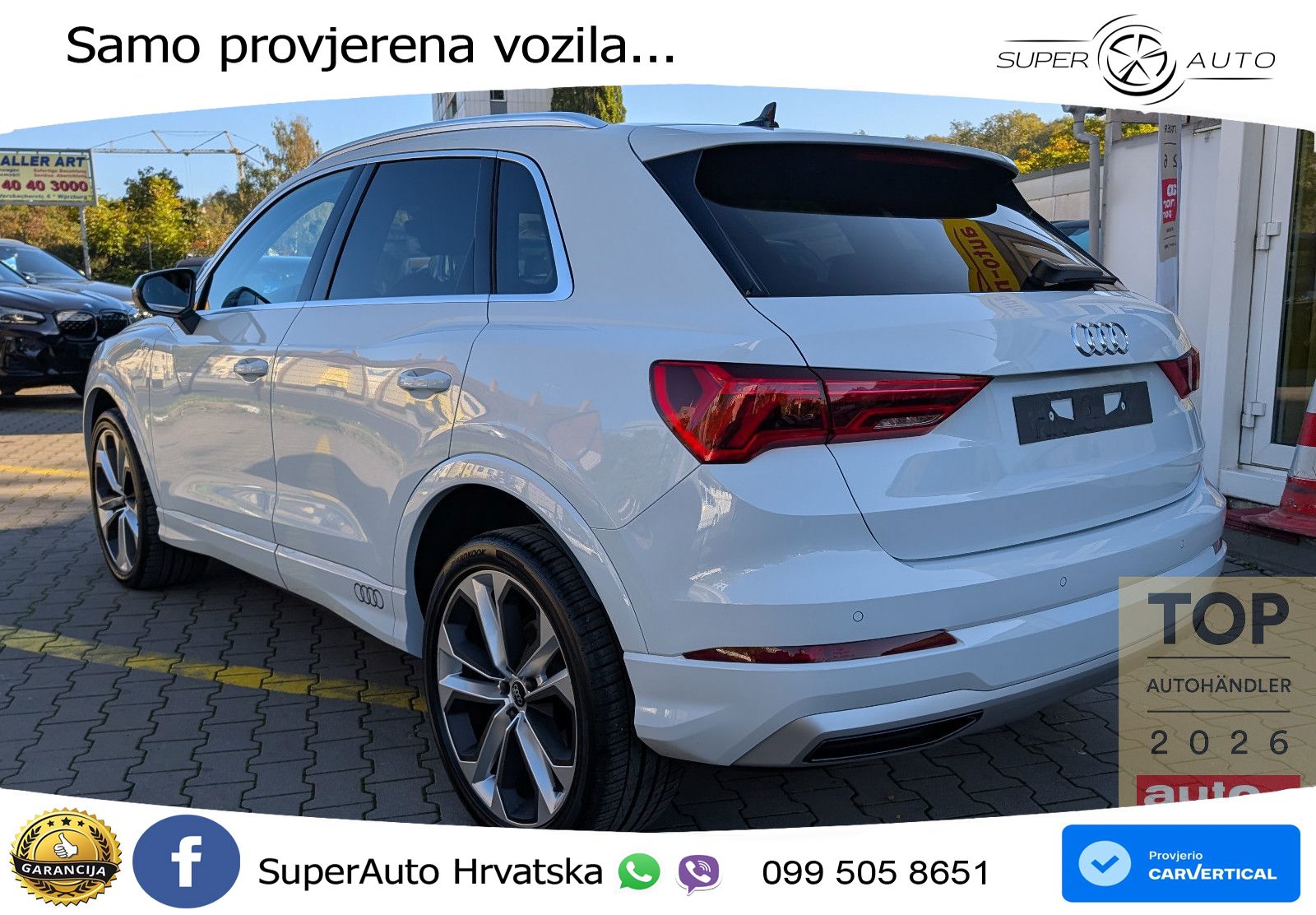 Audi Q3 2.0 TDI (150 KS) S tronic S line LED+GR SJED+ACC
