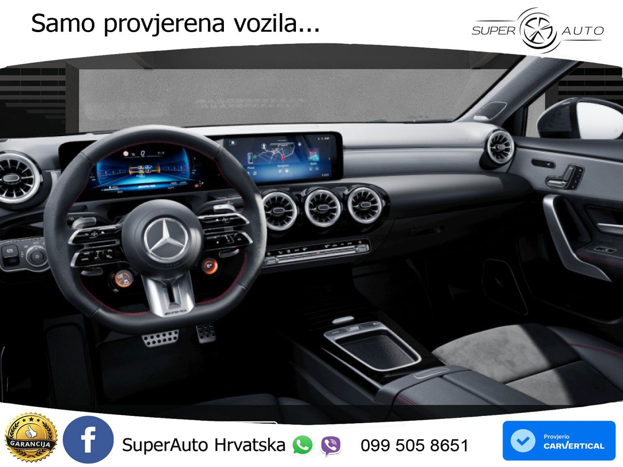 Mercedes-Benz AMG A 45 S 4MATIC+ AMG SPEEDSHIFT DCT 8G LED+GR SJED+ACC