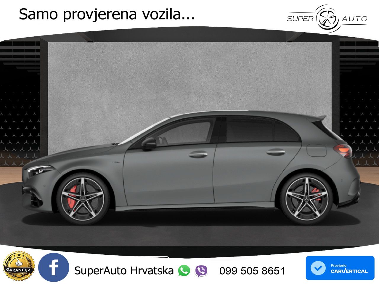 Mercedes-Benz AMG A 45 S 4MATIC+ AMG SPEEDSHIFT DCT 8G LED+GR SJED+ACC