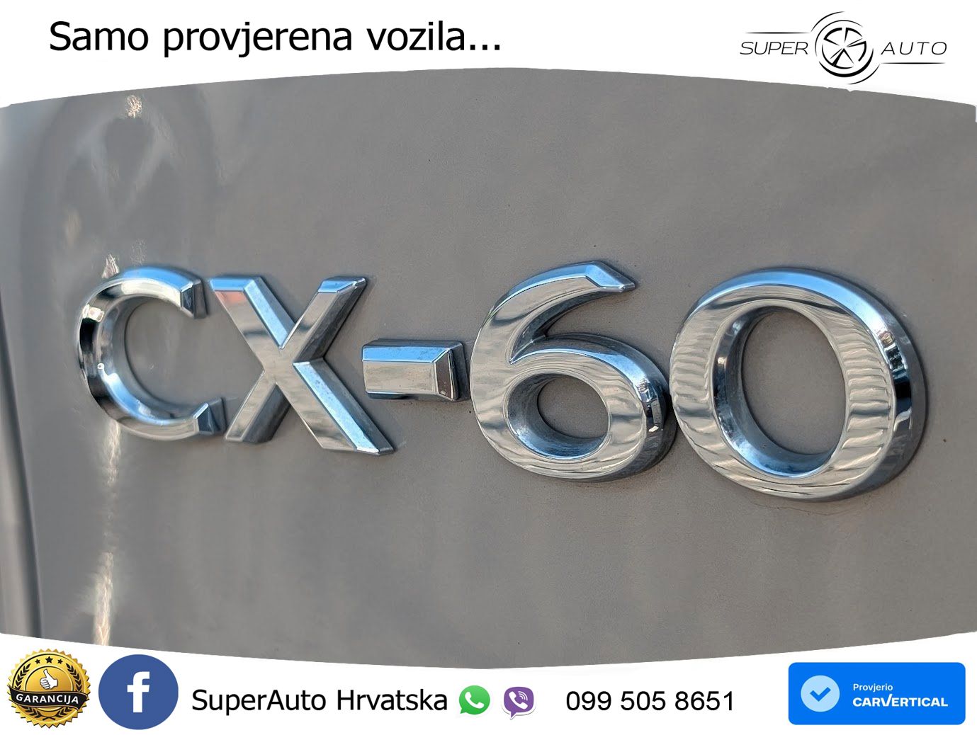 Mazda CX-60 3.3 e-Skyactiv D (200 KS) Automatic