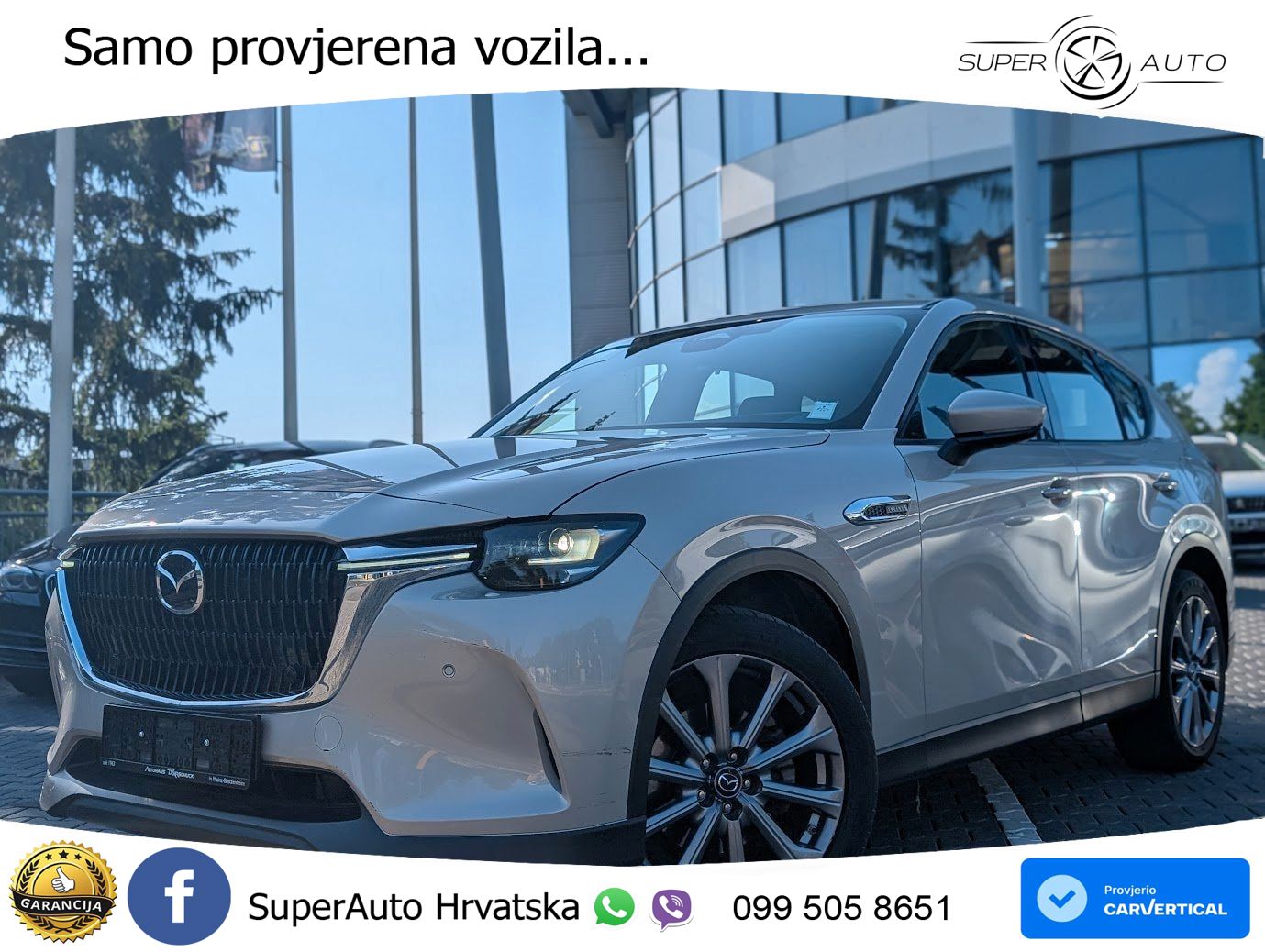 Mazda CX-60 3.3 e-Skyactiv D (200 KS) Automatic