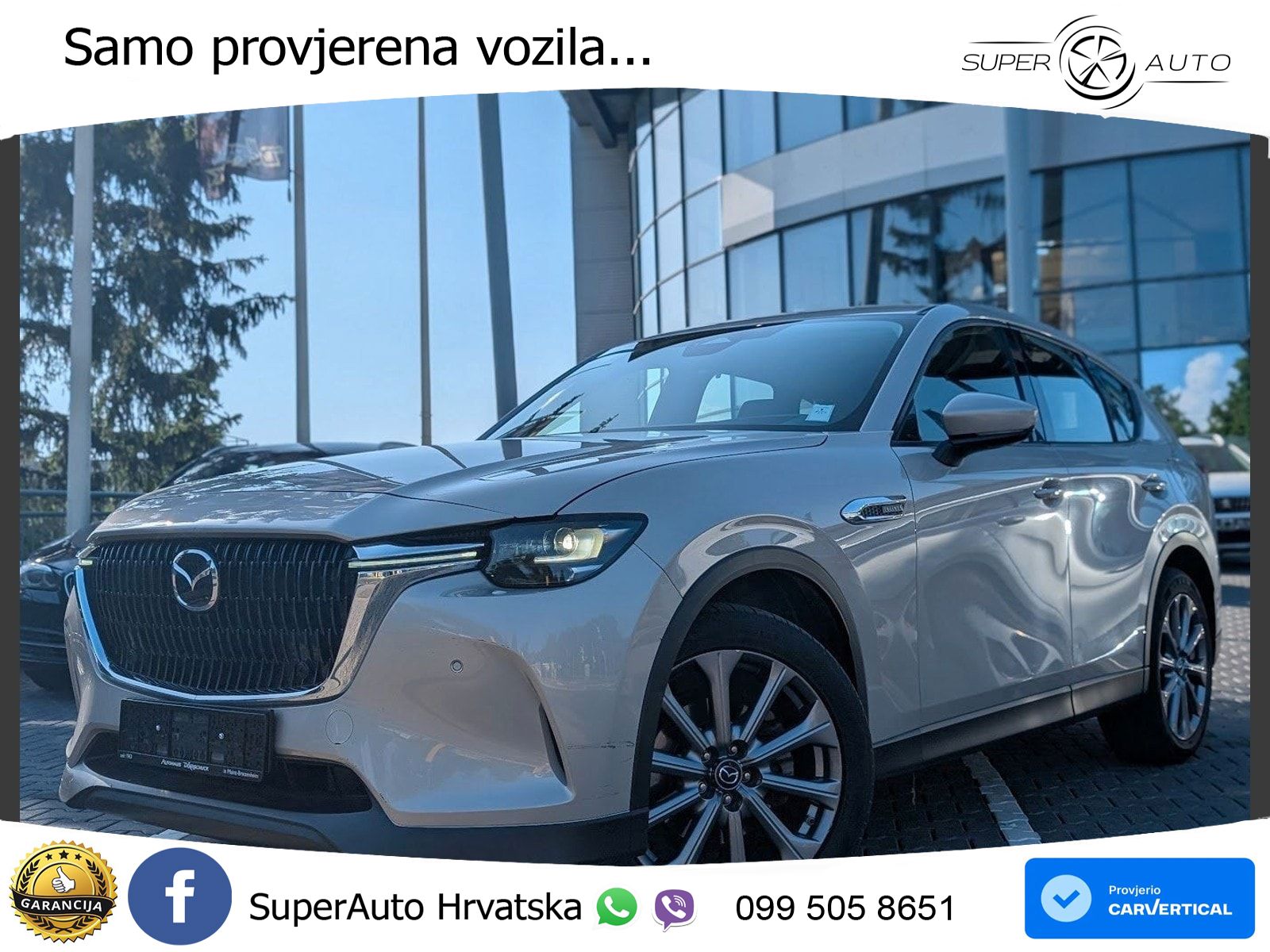 Mazda CX-60 3.3 e-Skyactiv D (200 KS) Automatic