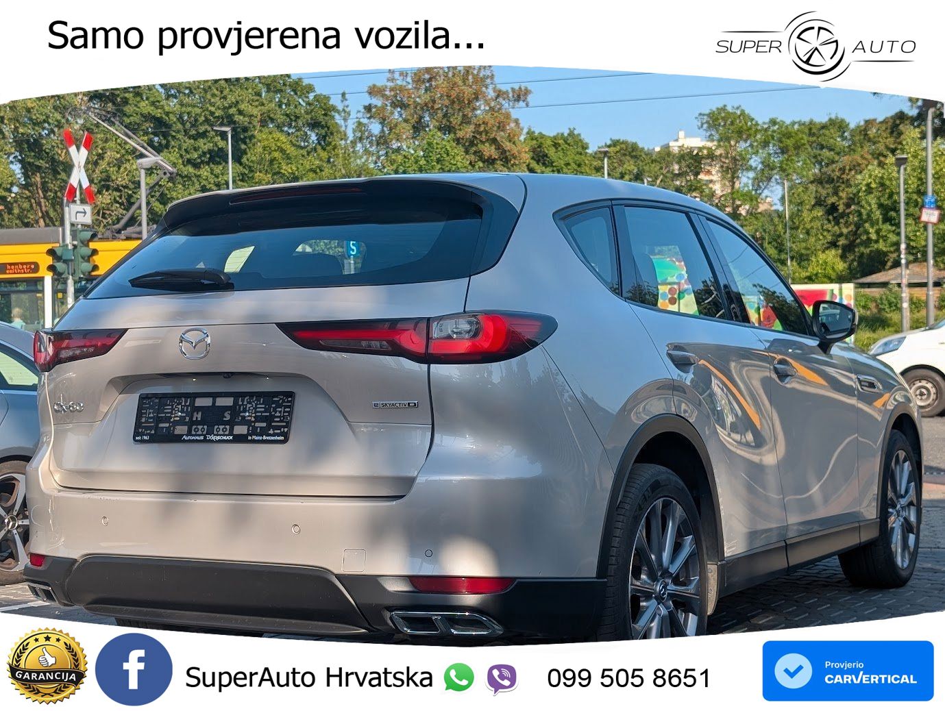 Mazda CX-60 3.3 e-Skyactiv D (200 KS) Automatic