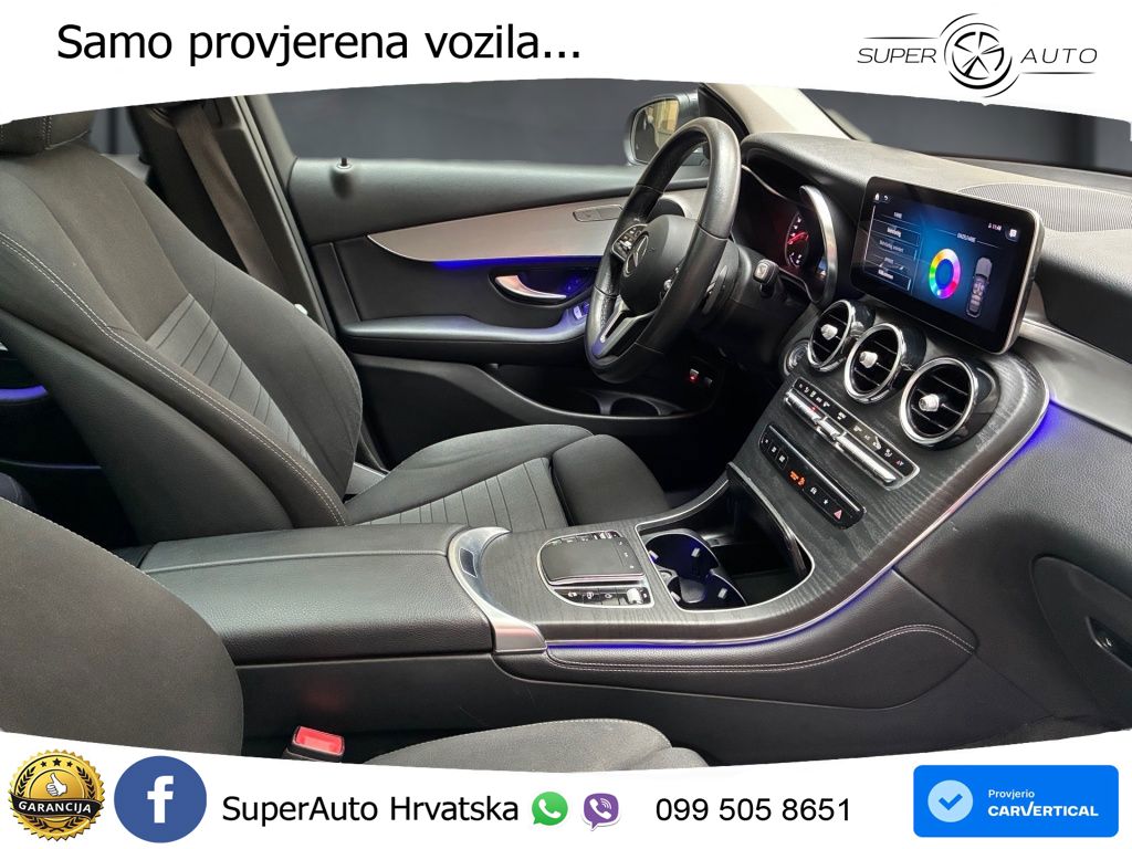 Mercedes GLC 220d (194 KS) 4MATIC G-TRONIC LED+GR SJED+ACC