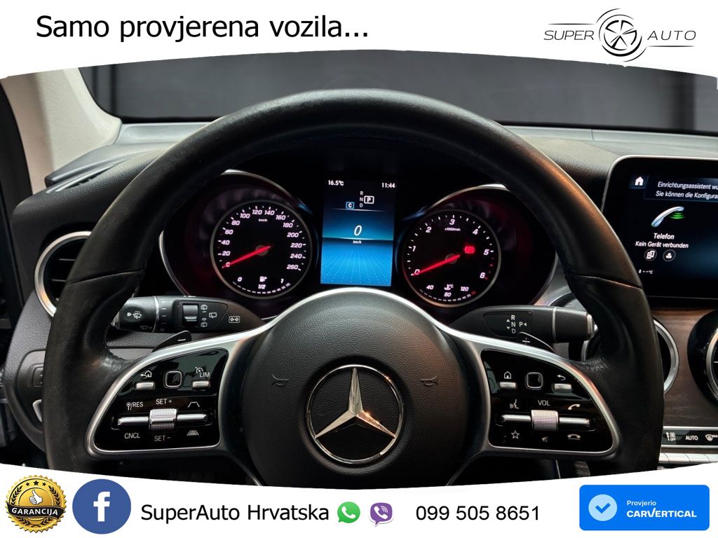 Mercedes GLC 220d (194 KS) 4MATIC G-TRONIC LED+GR SJED+ACC