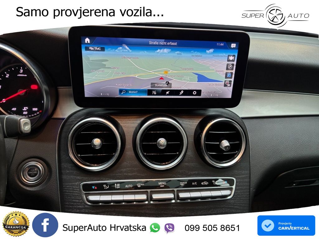 Mercedes GLC 220d (194 KS) 4MATIC G-TRONIC LED+GR SJED+ACC