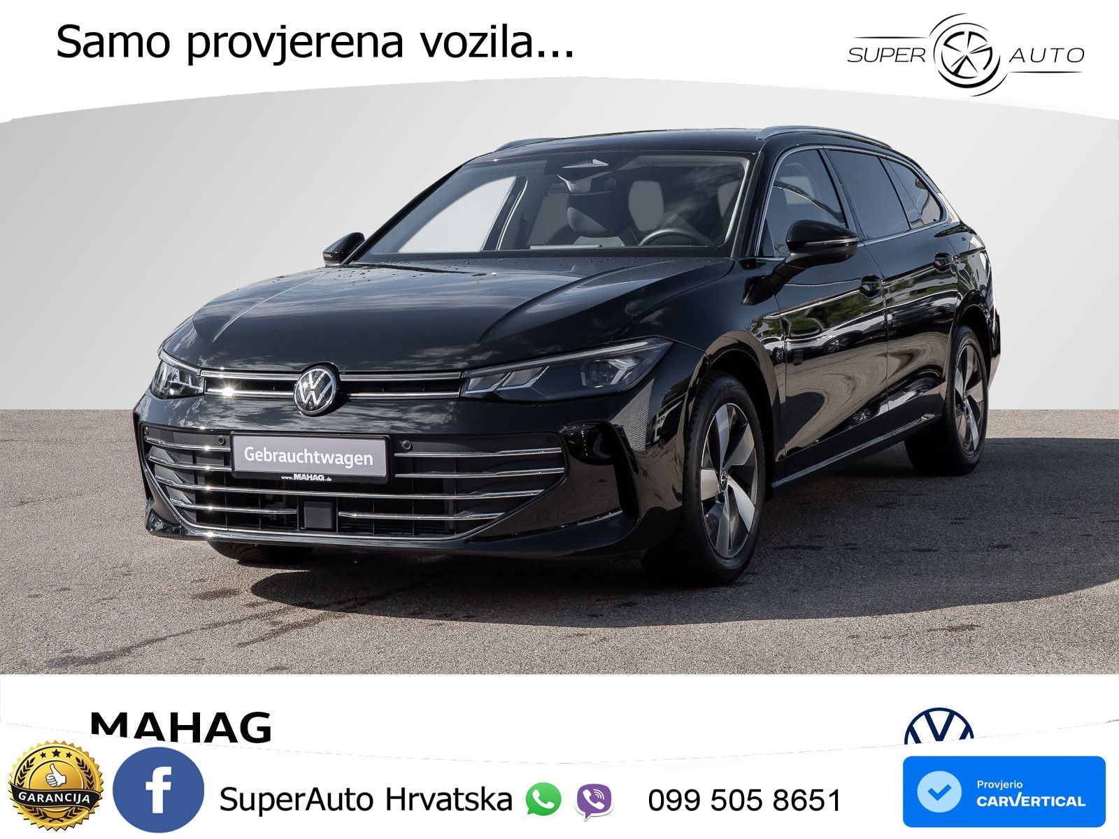 Volkswagen Passat Variant 1.5 eTSI (150 KS) DSG Business LED+GR SJED+ACC