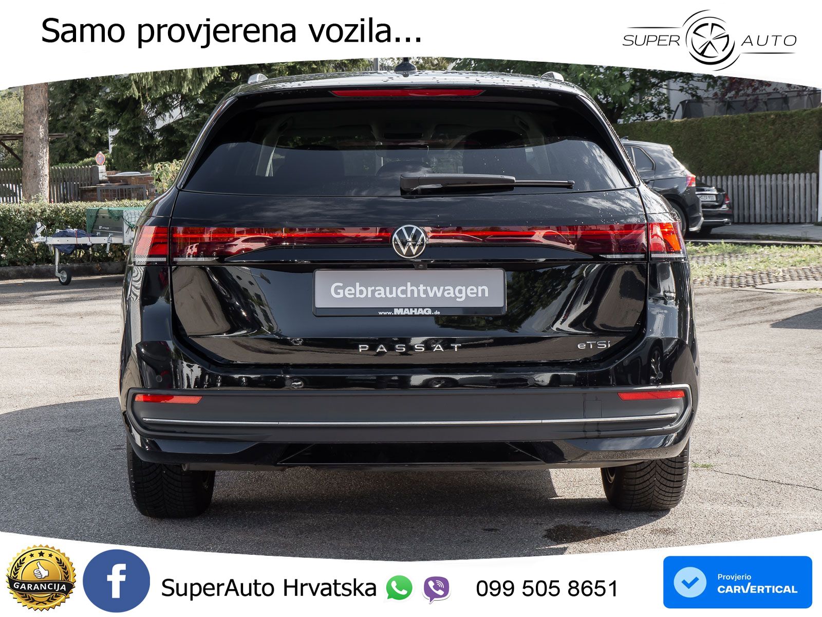 Volkswagen Passat Variant 1.5 eTSI (150 KS) DSG Business LED+GR SJED+ACC
