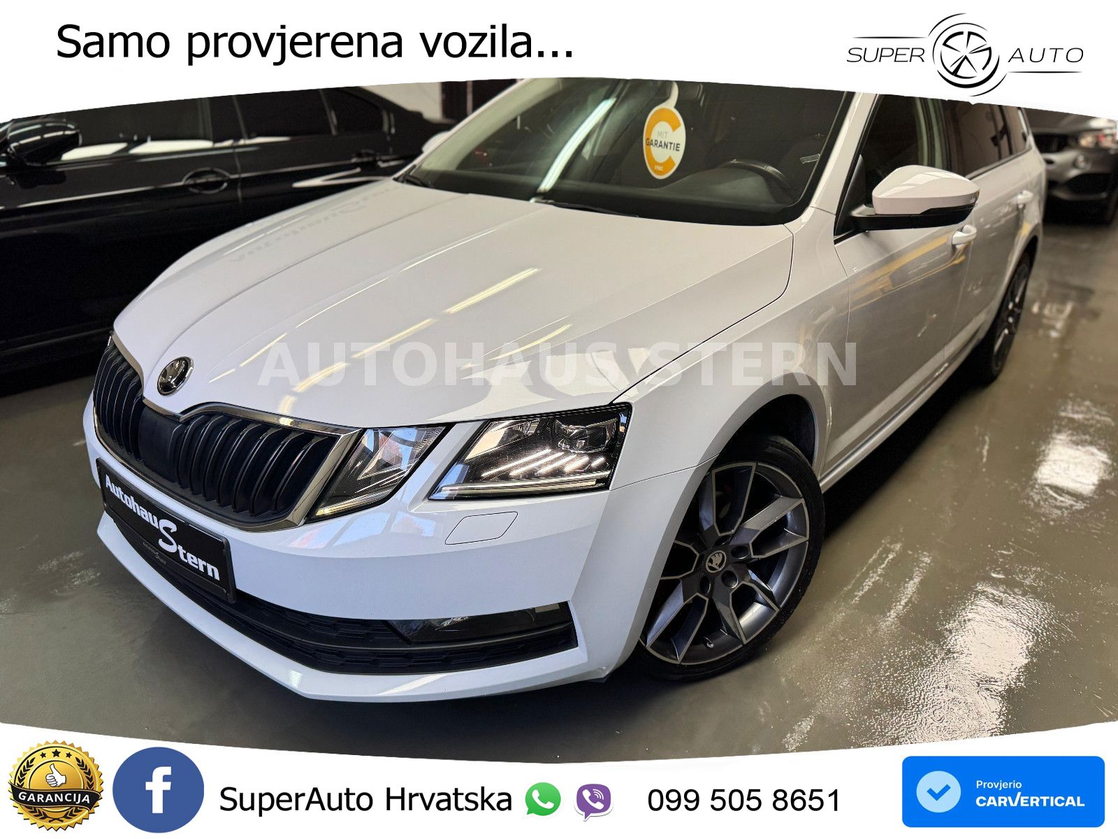 Škoda Octavia Combi 2.0 TDI (150 KS) DSG LED+GR SJED+ACC