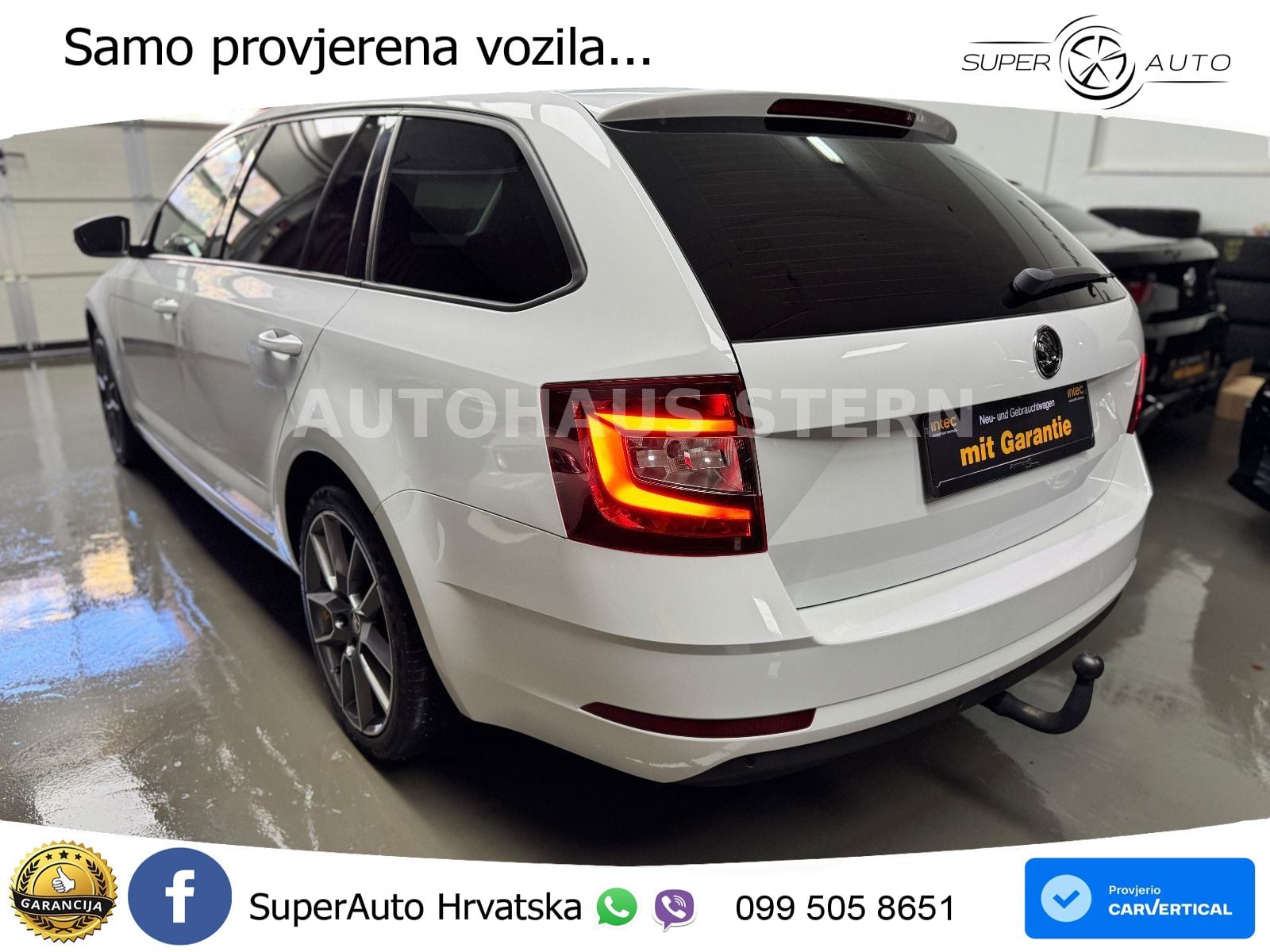 Škoda Octavia Combi 2.0 TDI (150 KS) DSG LED+GR SJED+ACC