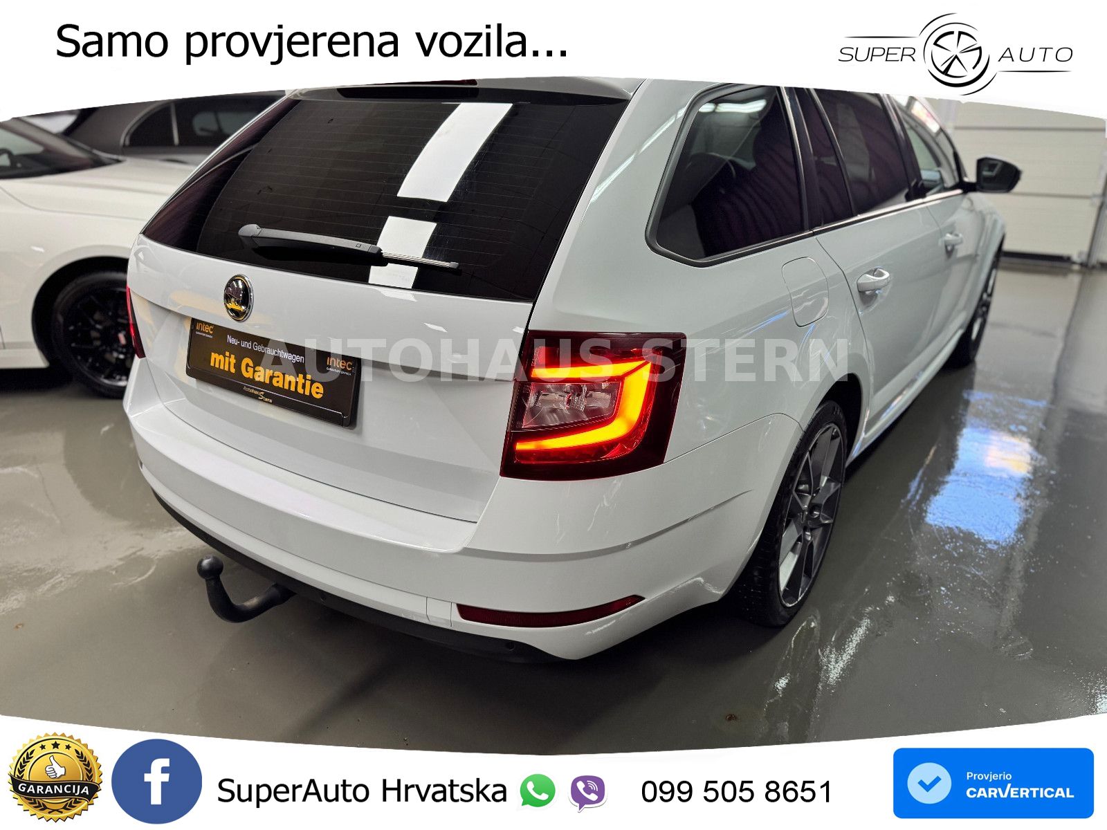 Škoda Octavia Combi 2.0 TDI (150 KS) DSG LED+GR SJED+ACC