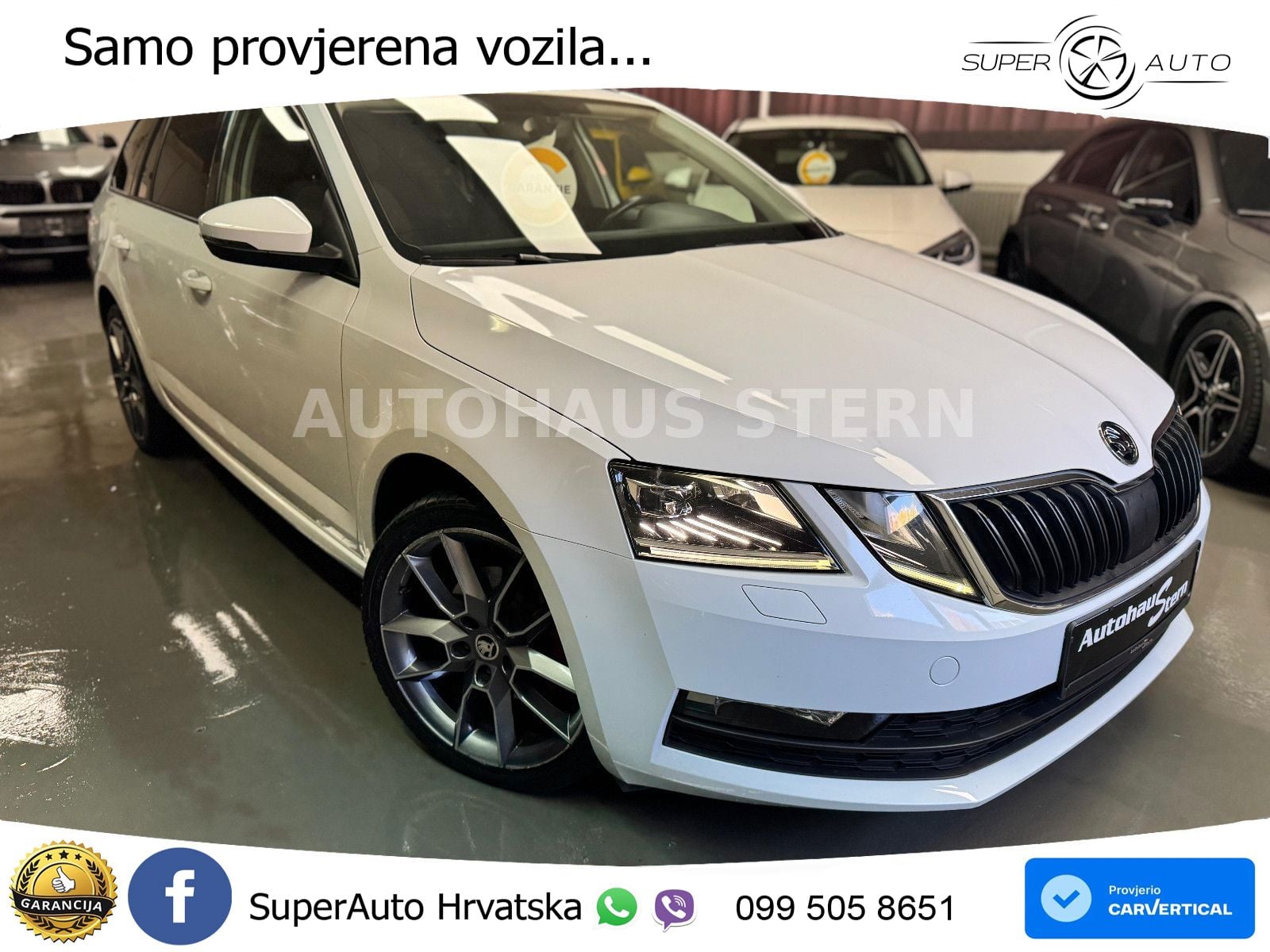 Škoda Octavia Combi 2.0 TDI (150 KS) DSG LED+GR SJED+ACC
