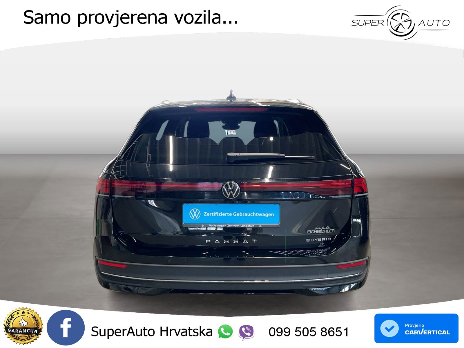 Volkswagen Passat Variant 1.5 TSI (204 KS) eHybrid DSG Business LED+GR SJED+ACC