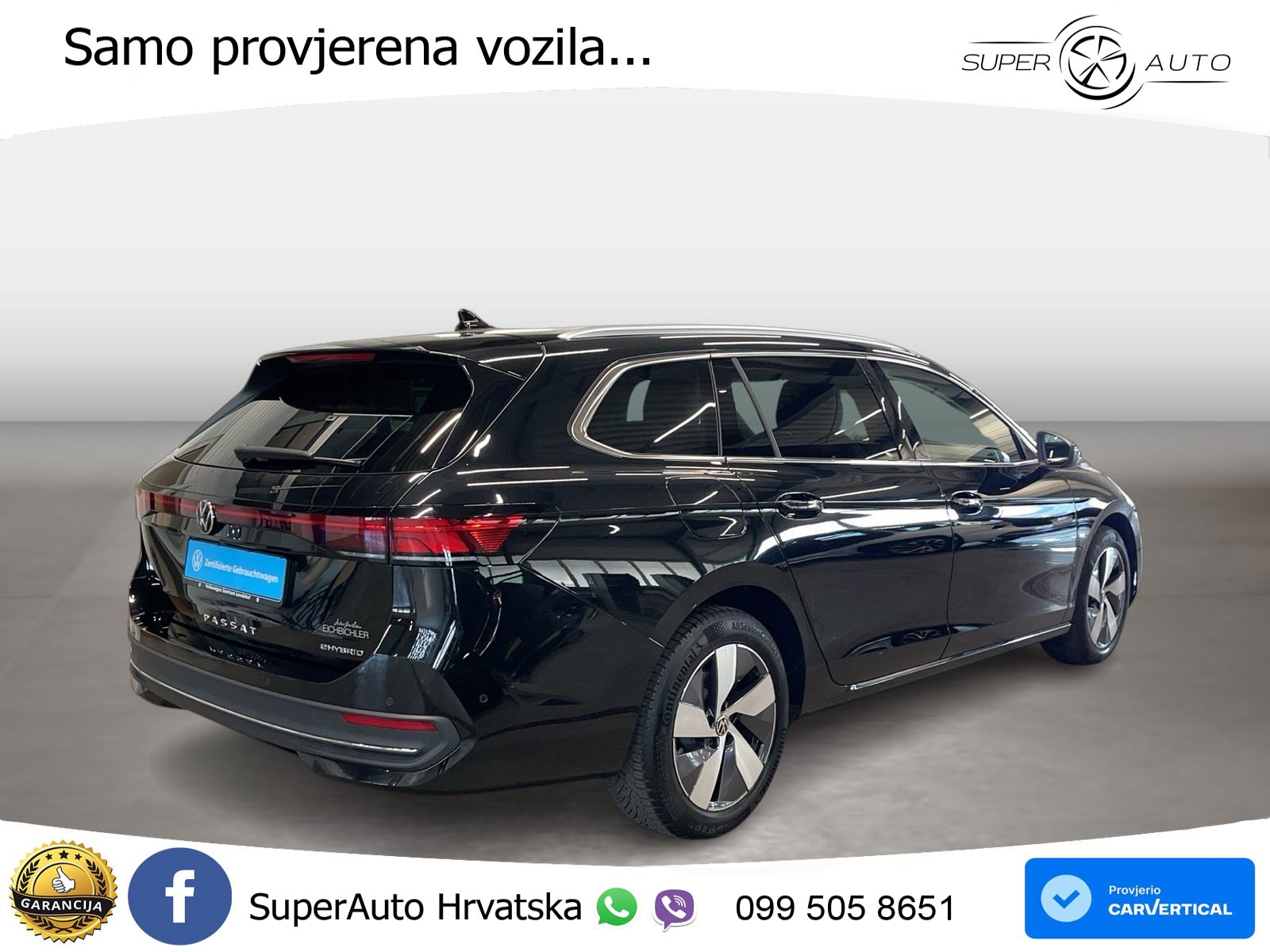 Volkswagen Passat Variant 1.5 TSI (204 KS) eHybrid DSG Business LED+GR SJED+ACC