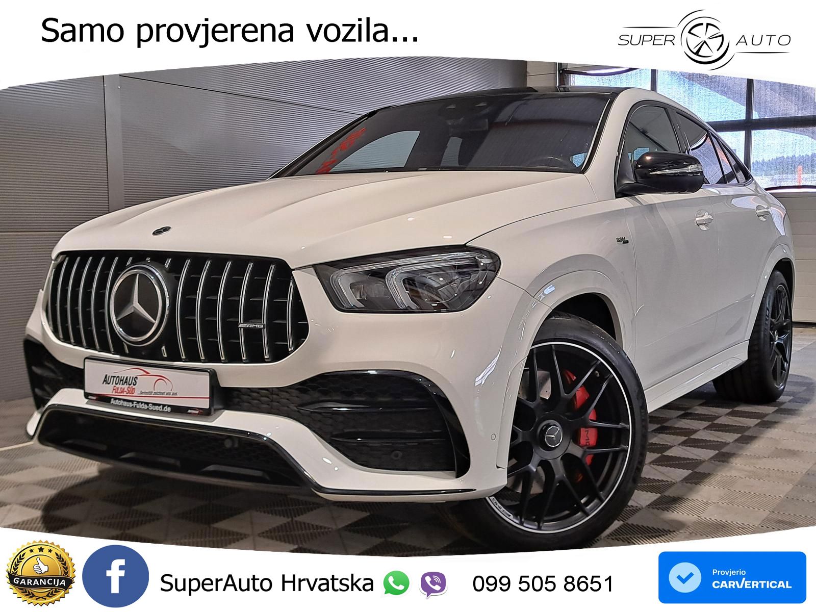 Mercedes AMG GLE Coupe 53 (435 KS) EQ Boost 4MATIC+ AMG SPEEDSHIFT TCT 9G ACC+HEAD+GR SJED+360+PANO