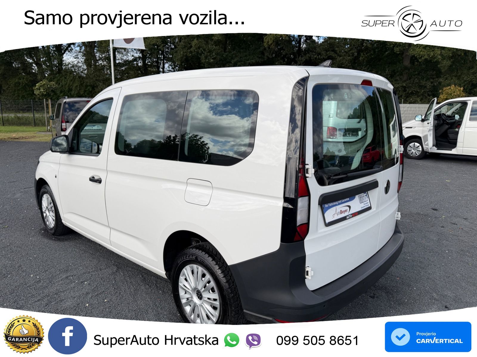 Volkswagen Caddy 2,0TDI Cargo  Navi Klimatr.  Sitzh. 1.Hand 102 KS