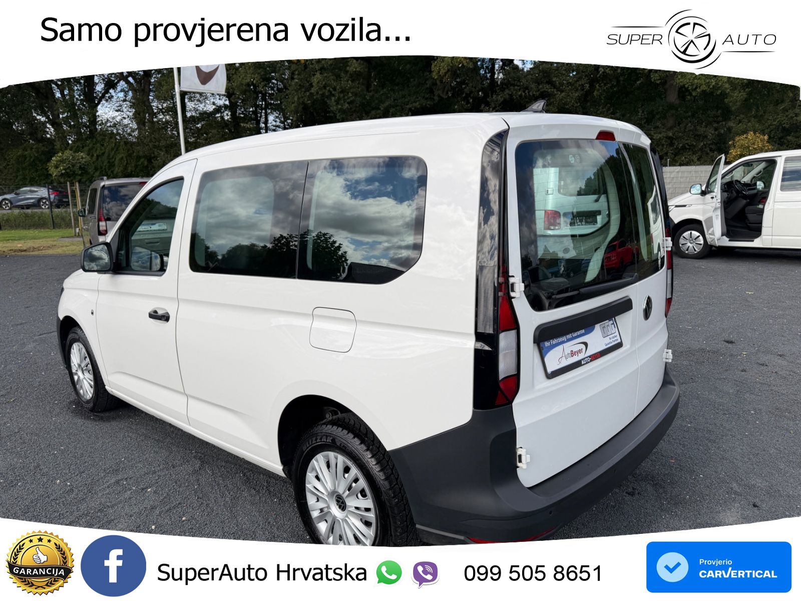 Volkswagen Caddy 2,0TDI Cargo  Navi Klimatr.  Sitzh. 1.Hand 102 KS