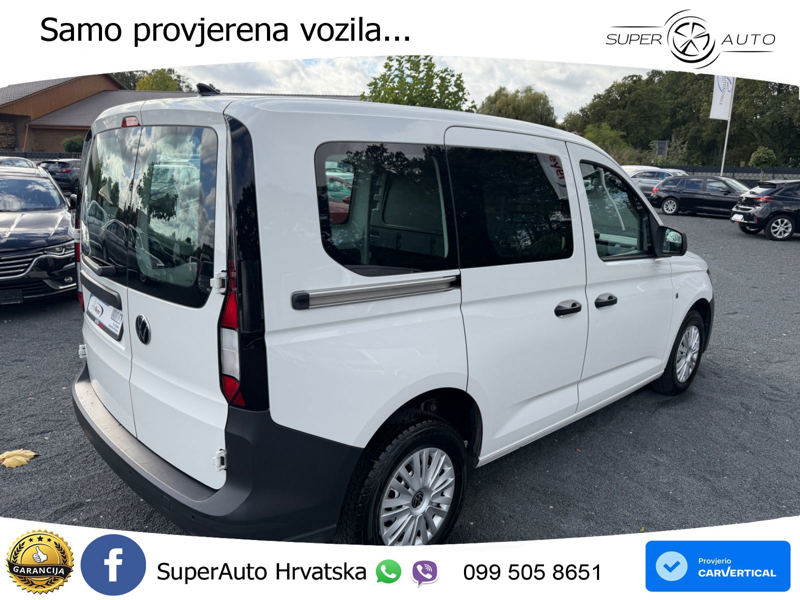 Volkswagen Caddy 2,0TDI Cargo  Navi Klimatr.  Sitzh. 1.Hand 102 KS