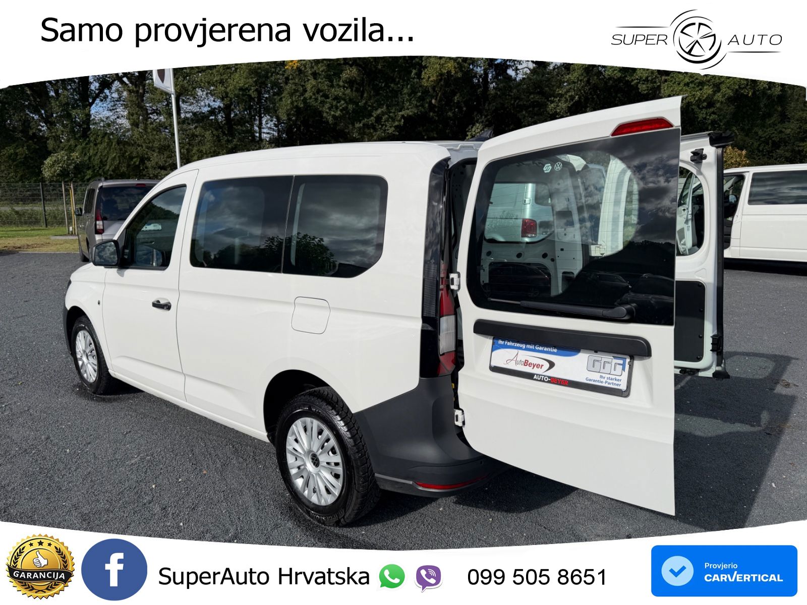Volkswagen Caddy 2,0TDI Cargo  Navi Klimatr.  Sitzh. 1.Hand 102 KS