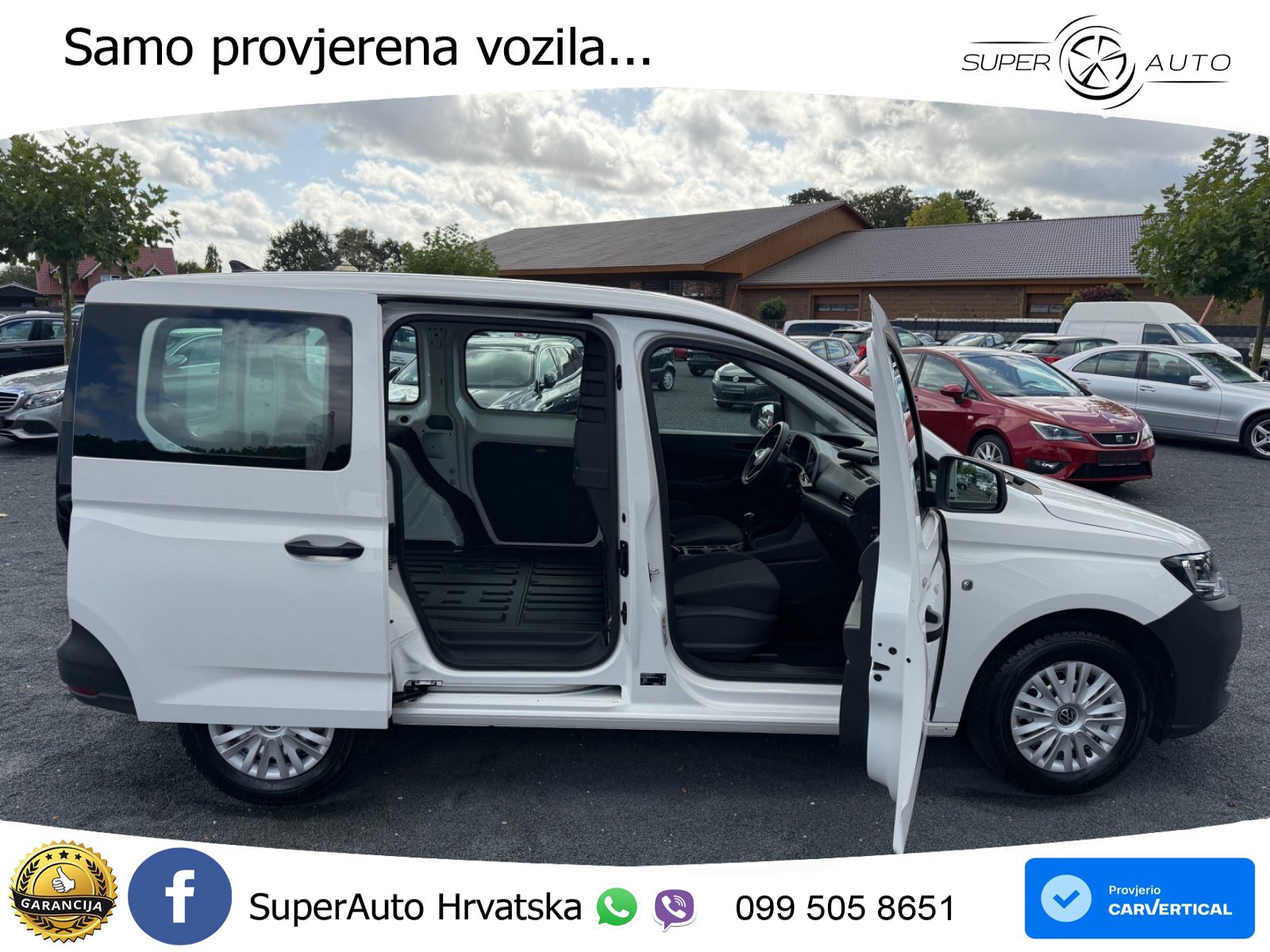 Volkswagen Caddy 2,0TDI Cargo  Navi Klimatr.  Sitzh. 1.Hand 102 KS