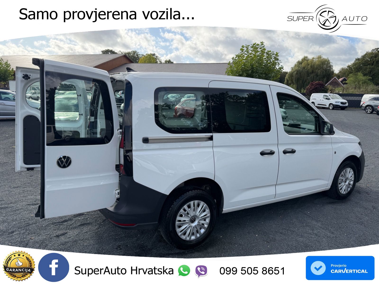 Volkswagen Caddy 2,0TDI Cargo  Navi Klimatr.  Sitzh. 1.Hand 102 KS