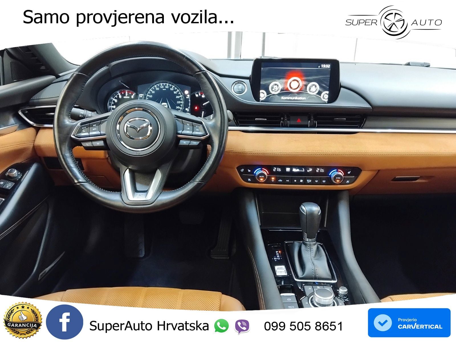 Mazda 6 Sport Combi 2.5 SKYACTIV-G (194 KS) SKYACTIV-Drive LED+GR SJED+ACC