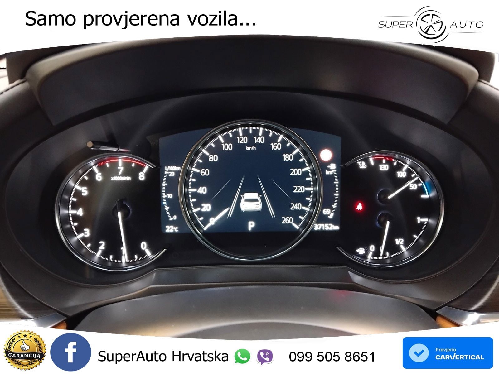 Mazda 6 Sport Combi 2.5 SKYACTIV-G (194 KS) SKYACTIV-Drive LED+GR SJED+ACC