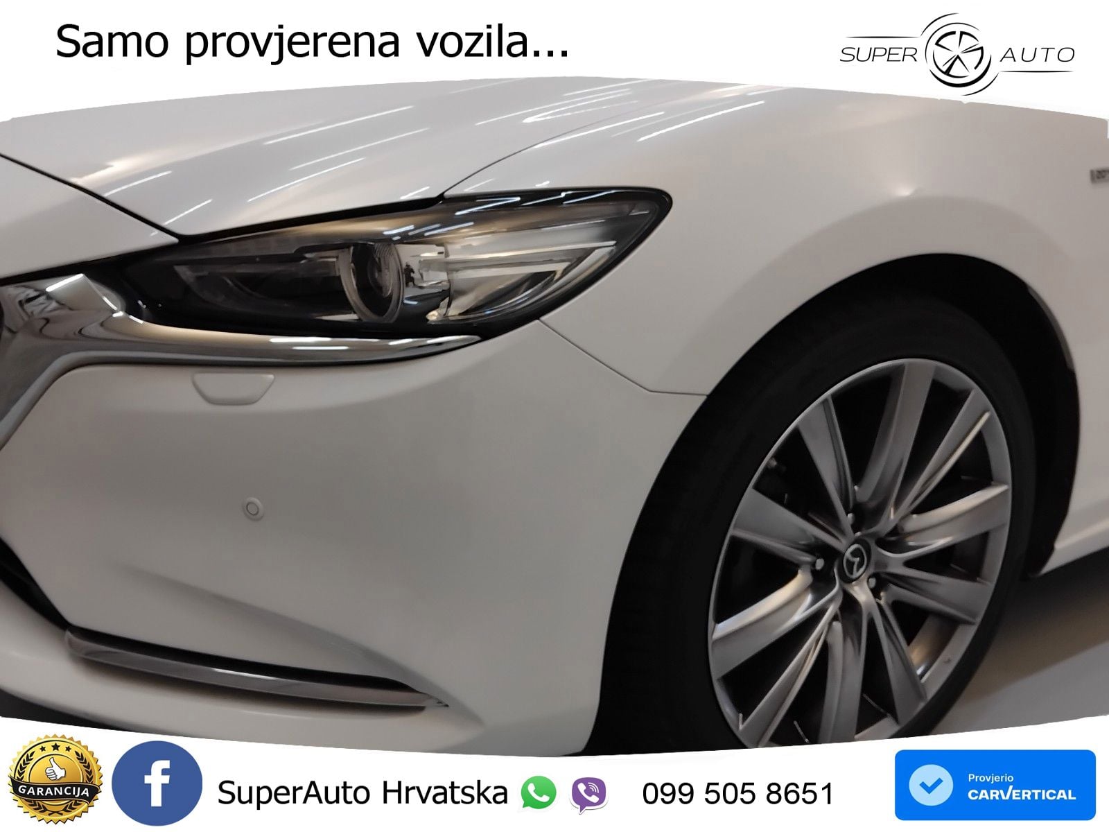 Mazda 6 Sport Combi 2.5 SKYACTIV-G (194 KS) SKYACTIV-Drive LED+GR SJED+ACC