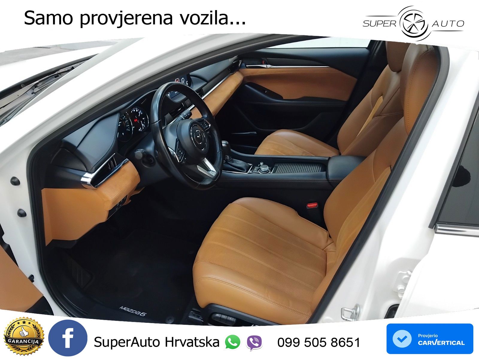Mazda 6 Sport Combi 2.5 SKYACTIV-G (194 KS) SKYACTIV-Drive LED+GR SJED+ACC