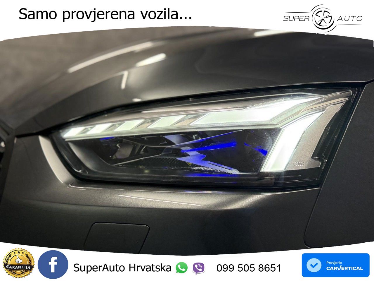 Audi A5 Sportback 50 TDI V6 (286 KS) quattro Tiptronic S line MATRIX+GR SJED+KAM