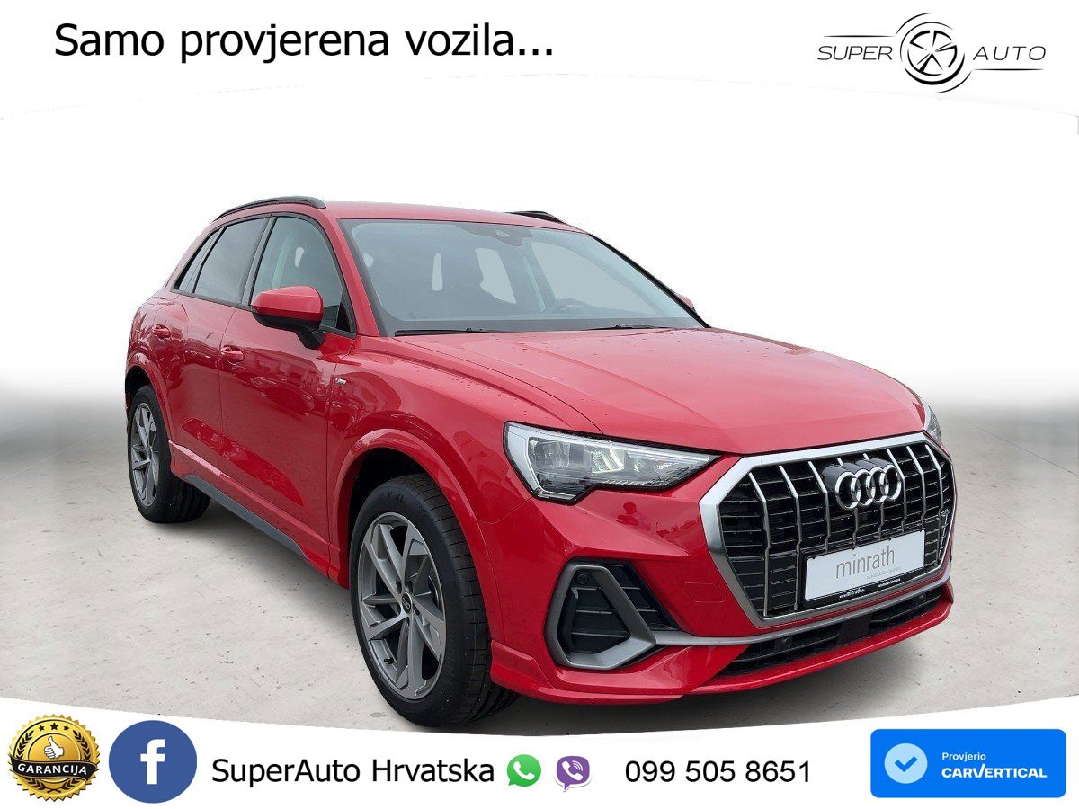 Audi Q3 35 TFSI (150 KS) S tronic S line LED+GR SJED+ACC